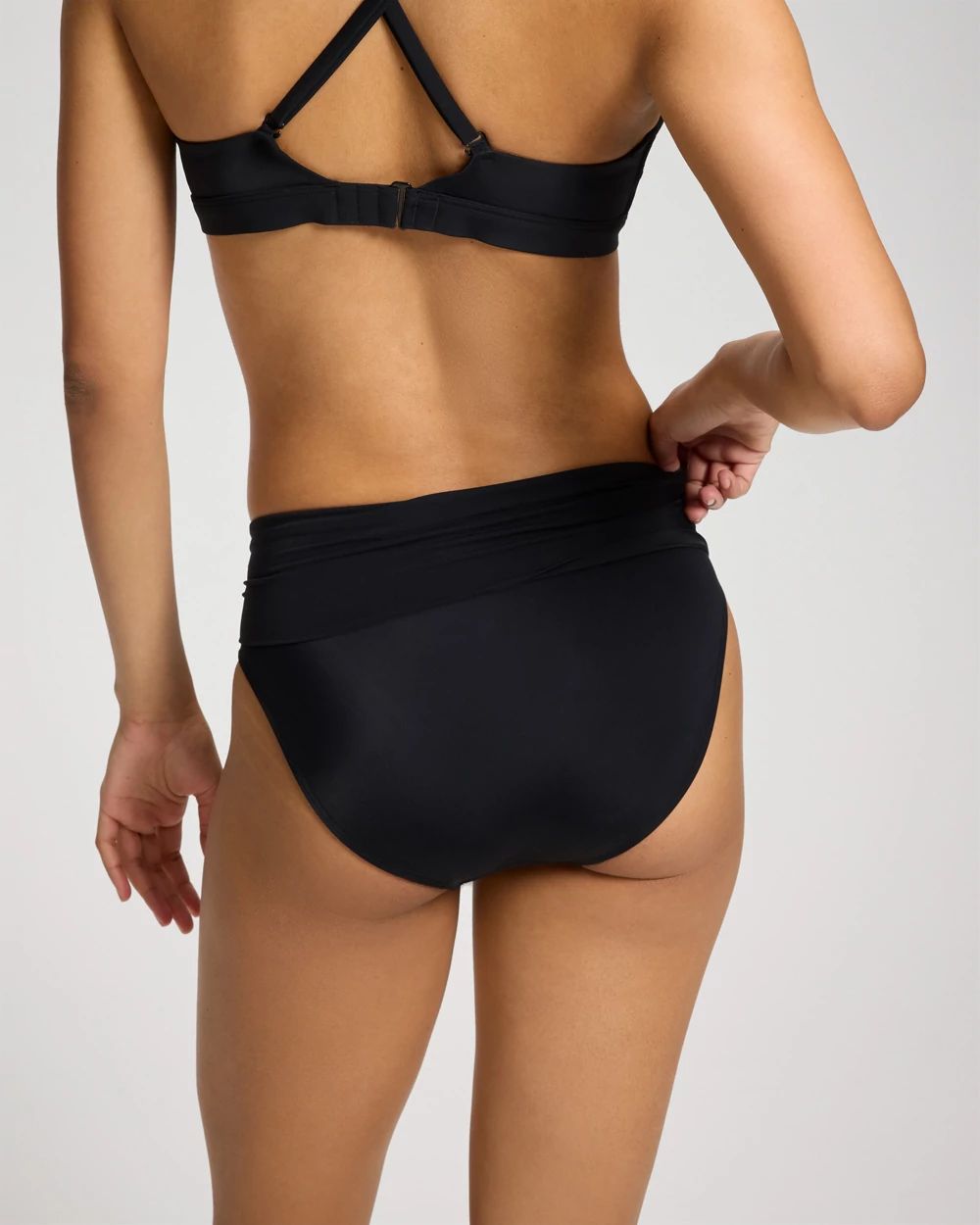 Enbliss Foldover Waist Swim Bottom click to view larger image.