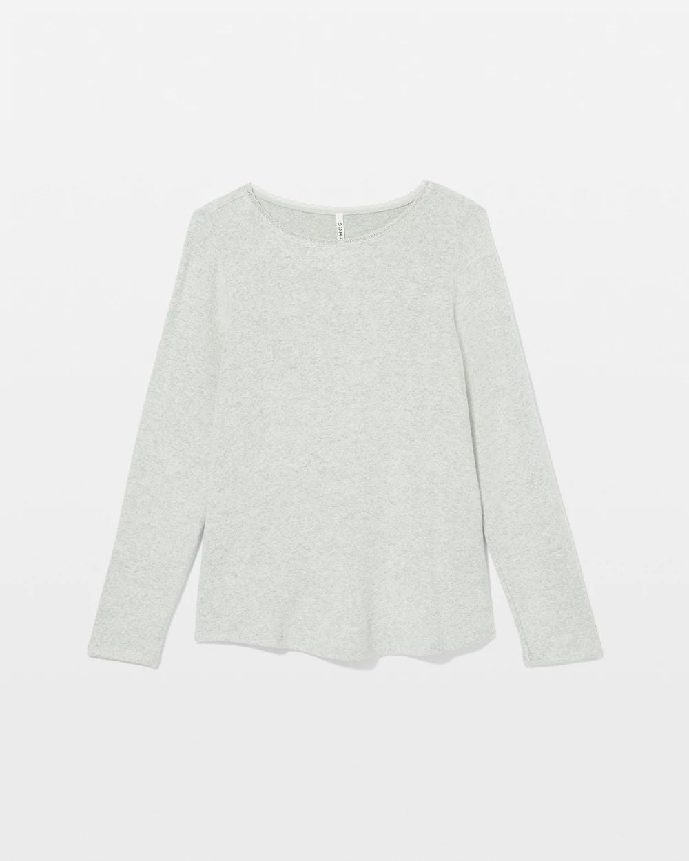 Cozyluxe Long-Sleeve Pajama Top click to view larger image.