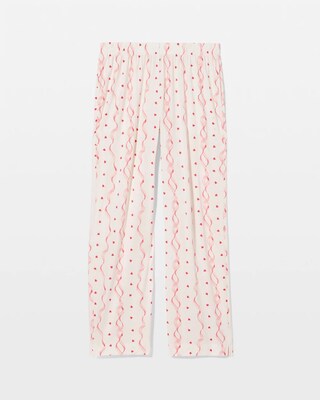 Printed Pajama Pants click to view larger image.