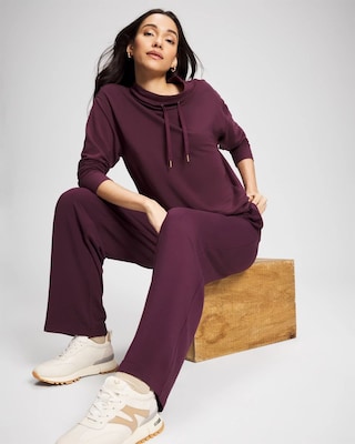 Ultrasoft Fleece Straight Leg Pant click to view larger image.