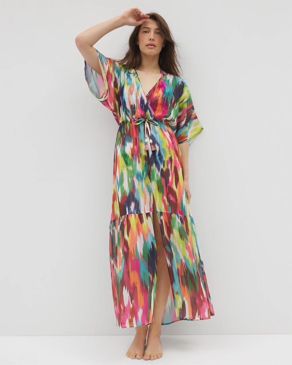 Keep It Moving Chiffon Dress
