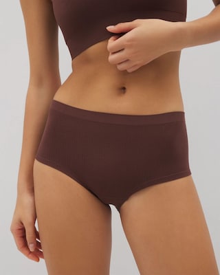 Seamless Rib Boyshort Panty