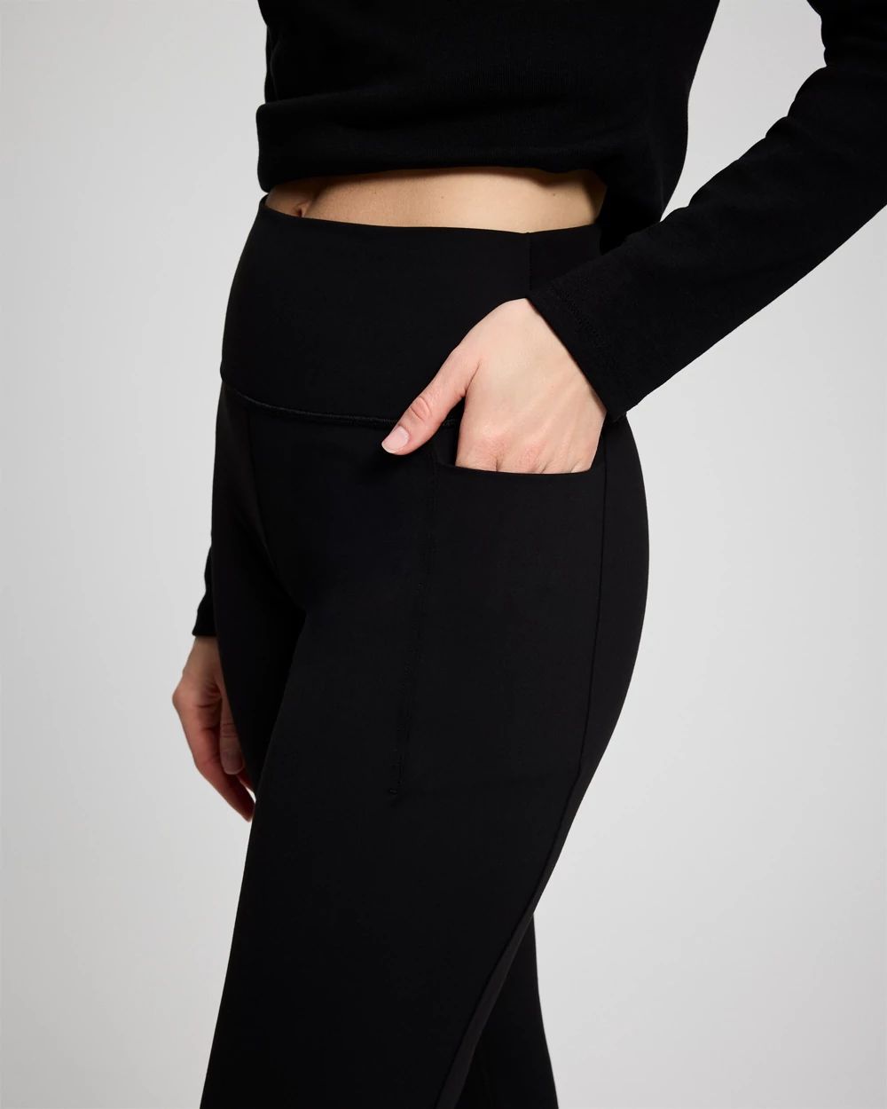 High-Waist Flare Leggings click to view larger image.