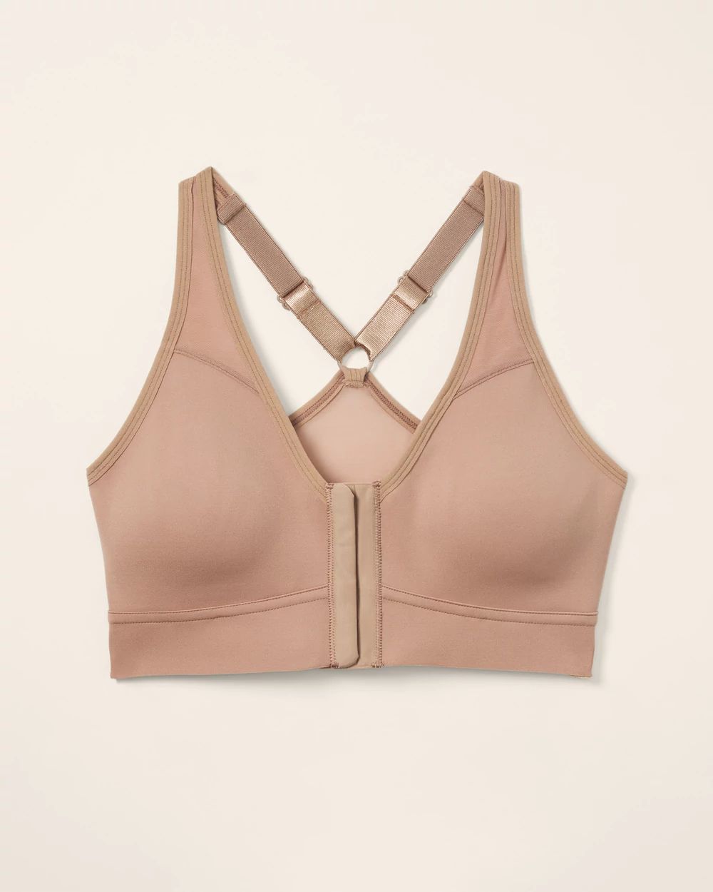 Front-Closure Compression Bra