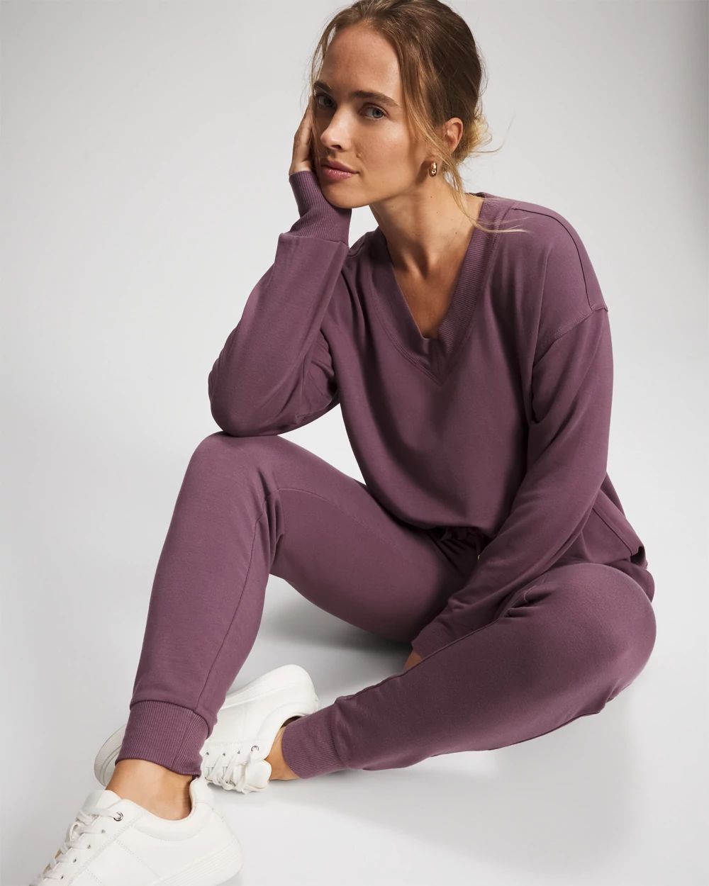 Ultrasoft Fleece Joggers click to view larger image.