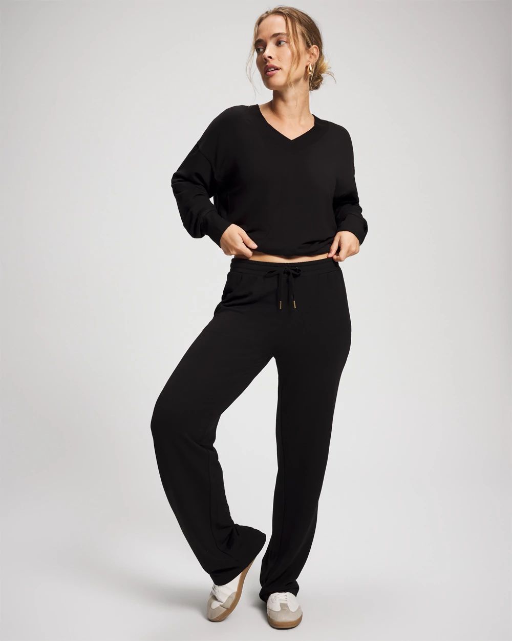 Ultrasoft Fleece Straight Leg Pant click to view larger image.