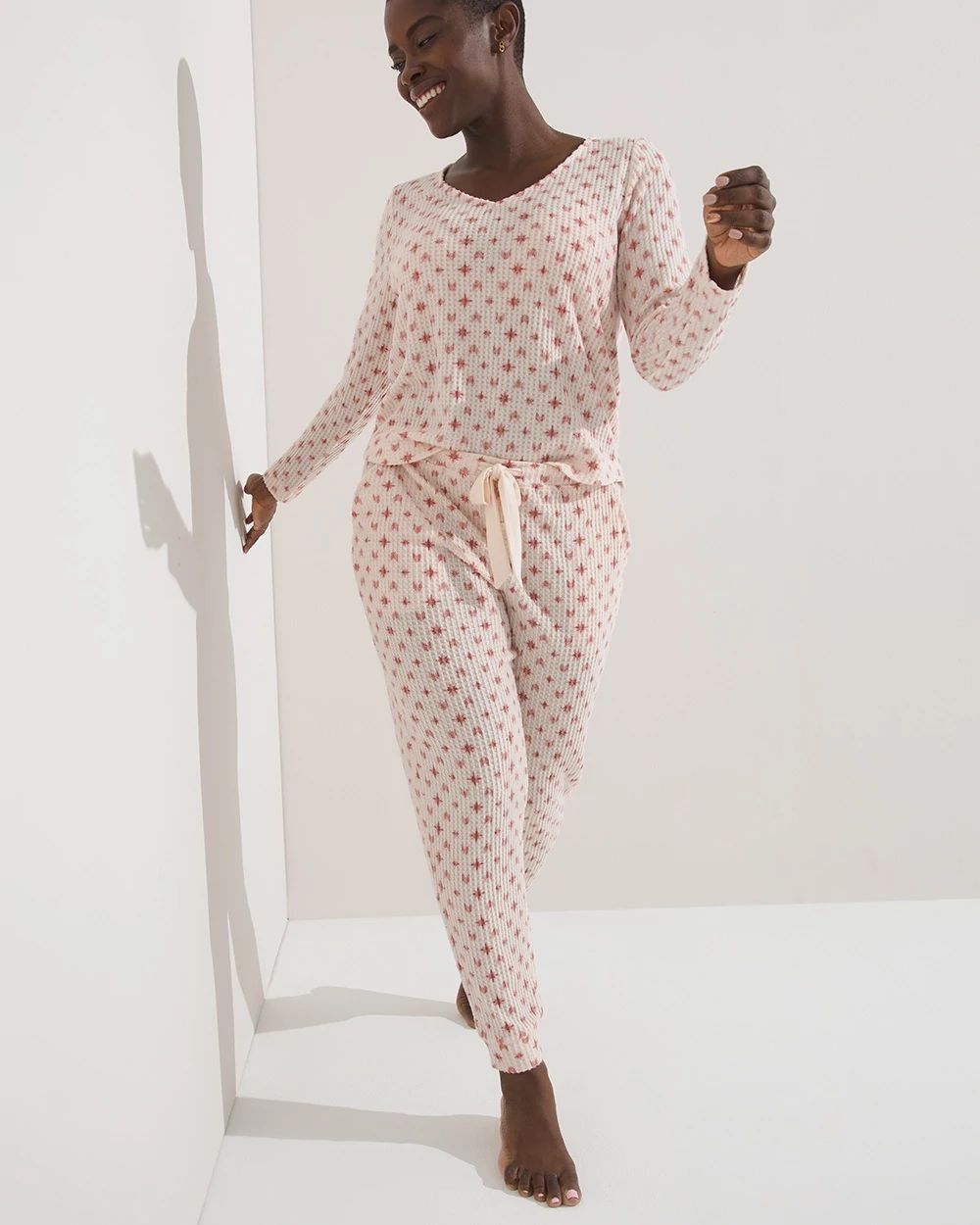 Waffle Jogger Pajama Pants