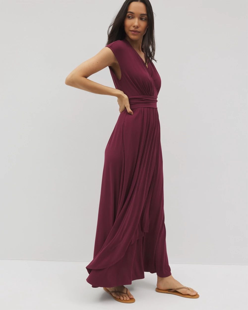 Soft Jersey Serenity Maxi Bra Dress