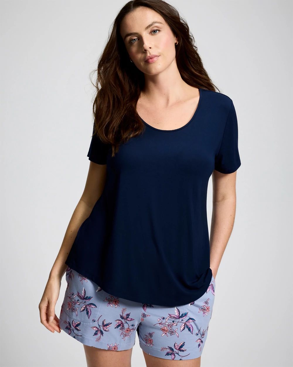 Short Sleeve and Short Pajama Set