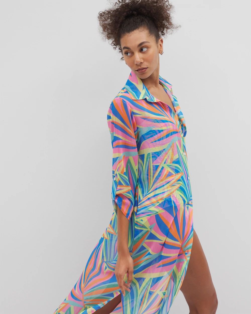 On the Bright Side Chiffon Shirt