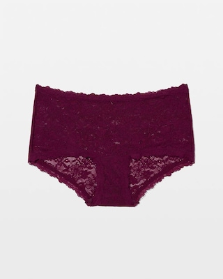 Perfect Lace Boyshort Panty click to view larger image.