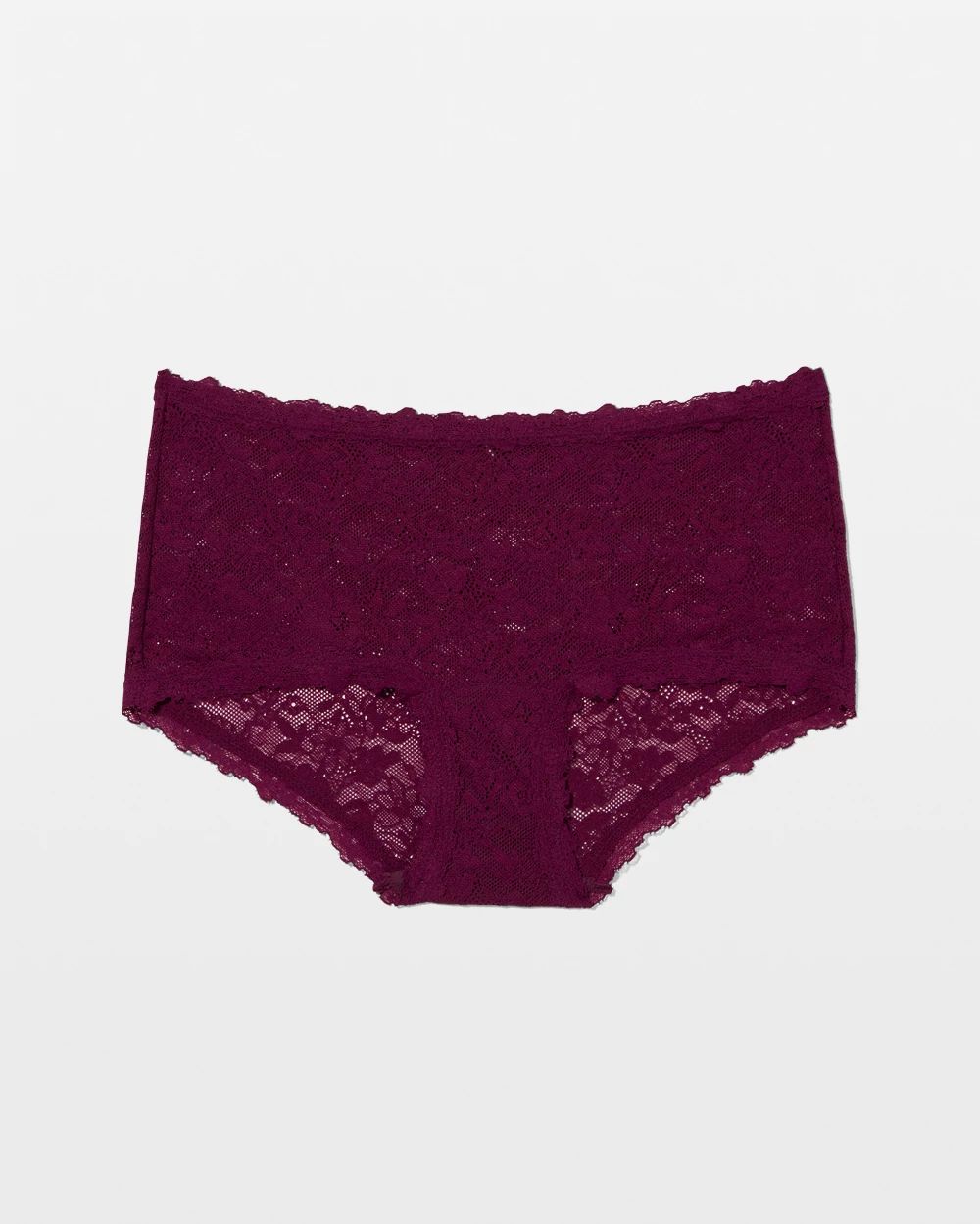Perfect Lace Boyshort Panty click to view larger image.