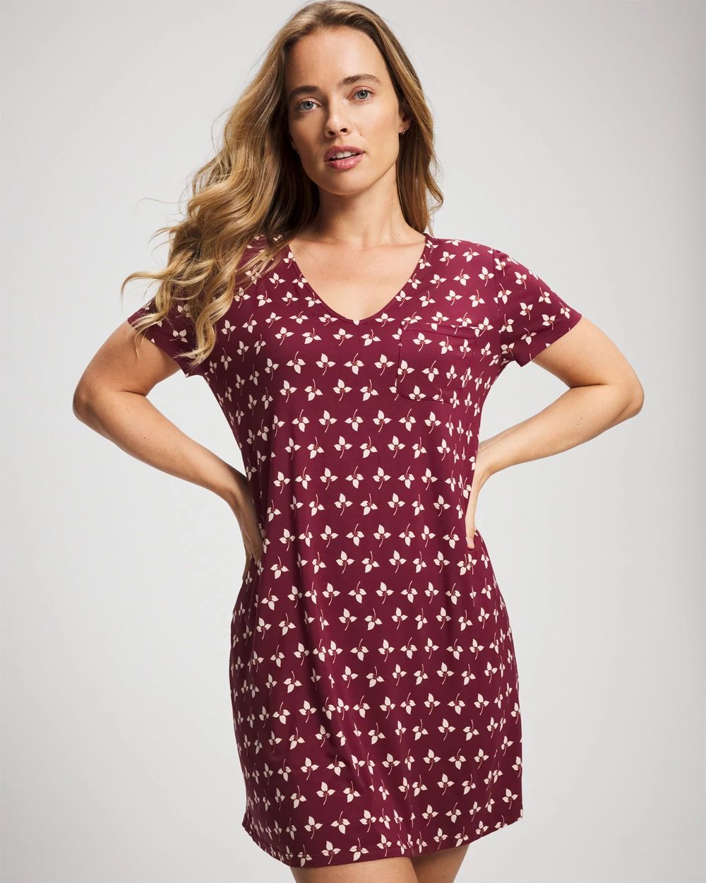 Cool Nights Short Sleeve Sleepshirt