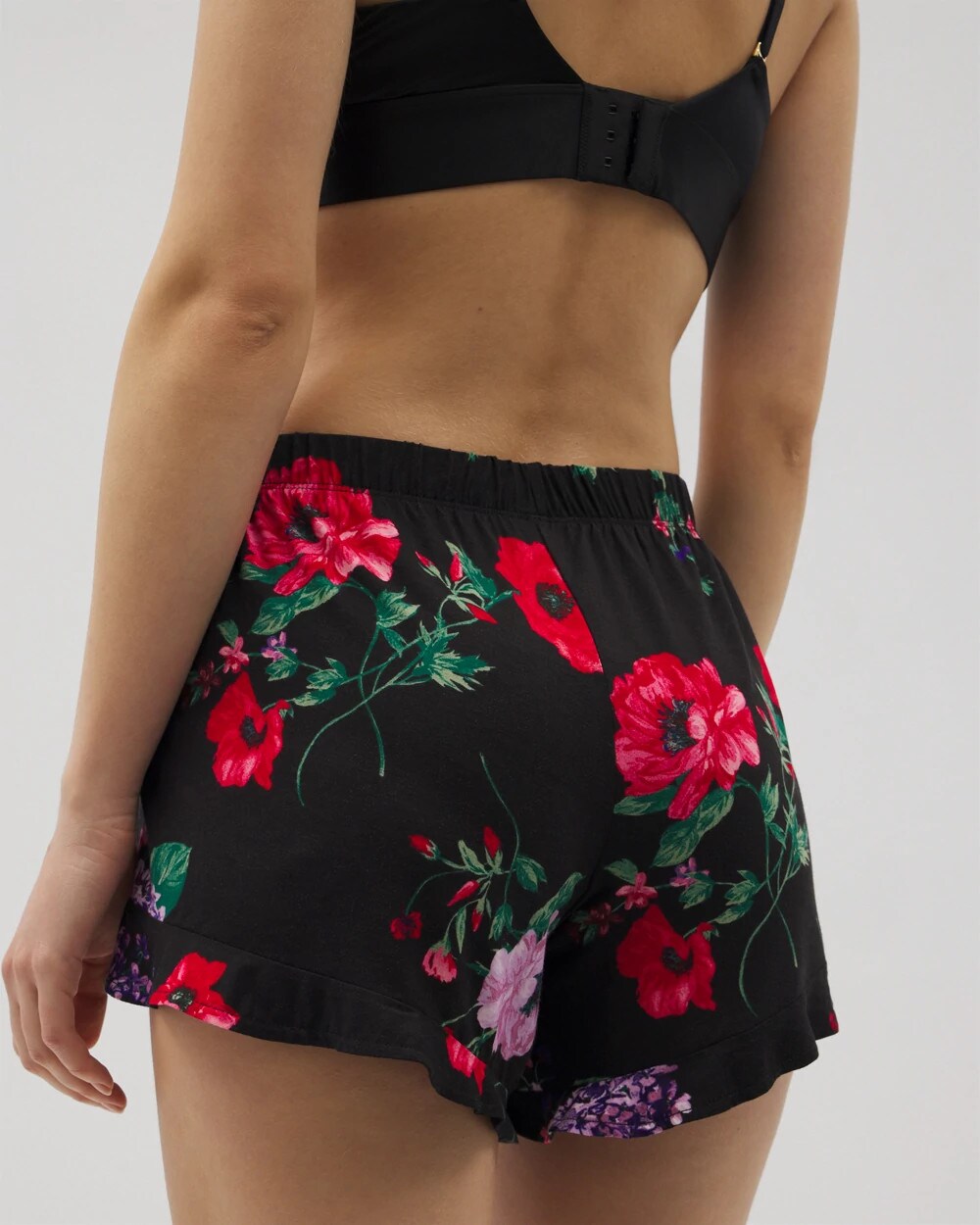 Ruffle Pajama Shorts