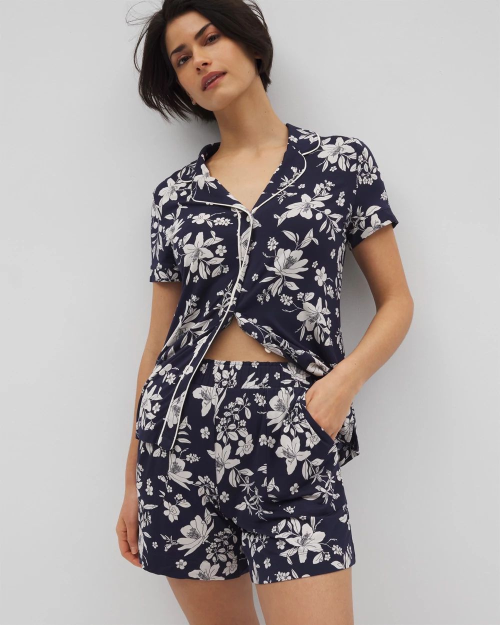 Cool Nights Long Pajama Shorts