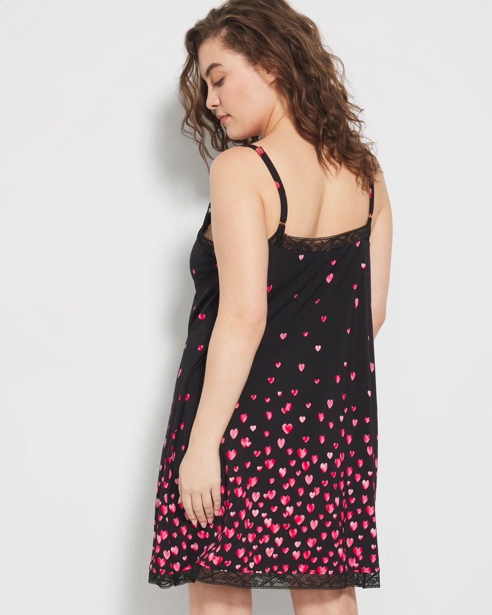 Lace Trim Chemise