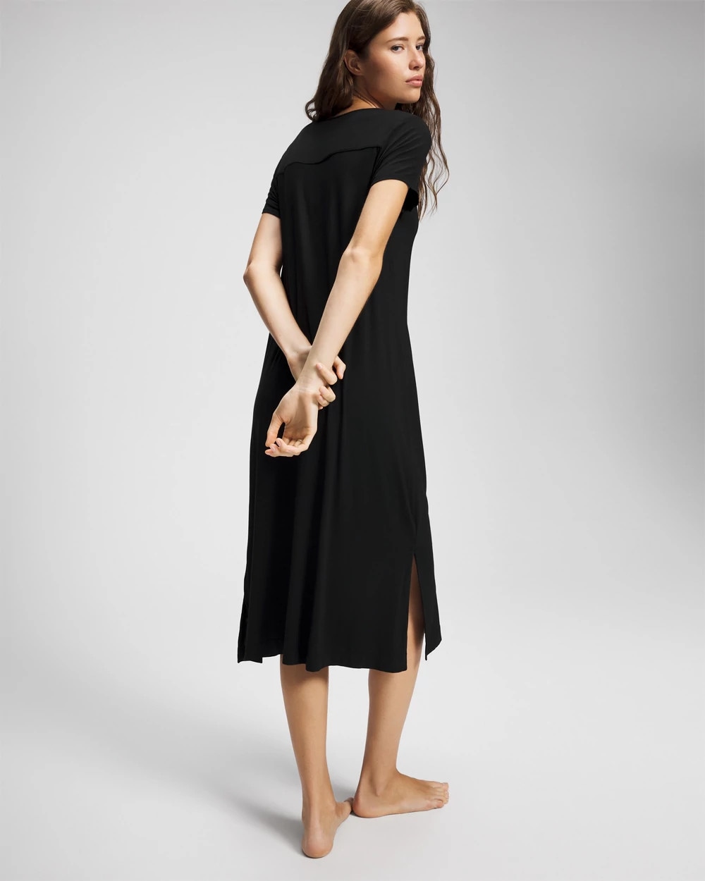 Short Sleeve Long Sleepshirt
