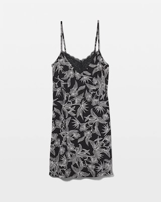 Lace Trim Chemise click to view larger image.