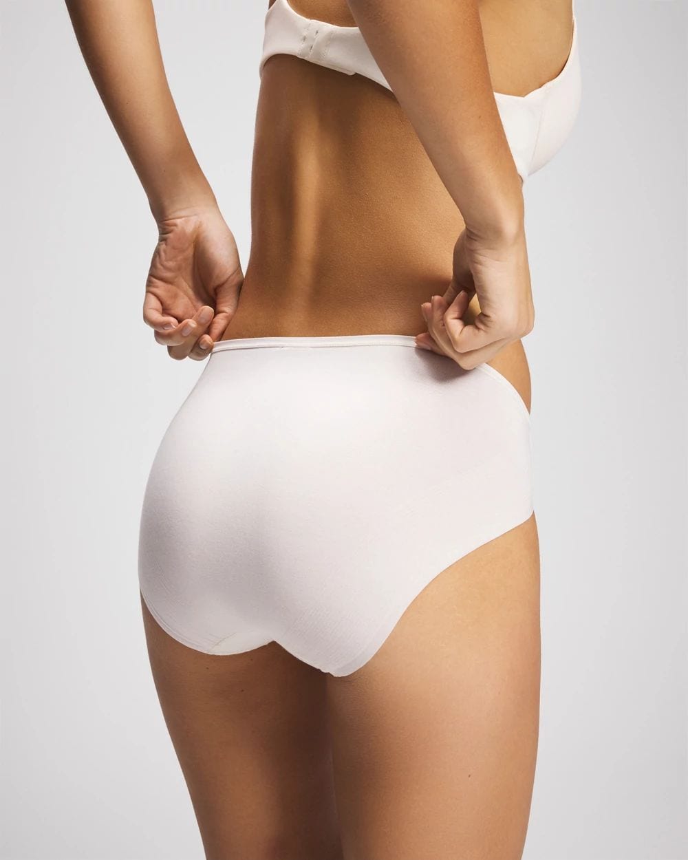 Vanishing Edge Cotton High Leg Panty