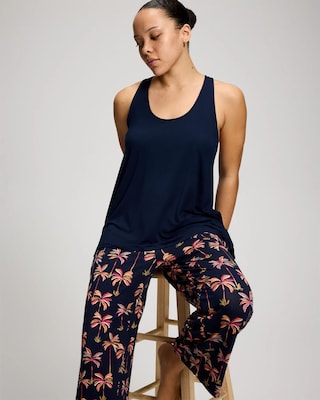 Tank + Crop Pants Pajama Set click to view larger image.