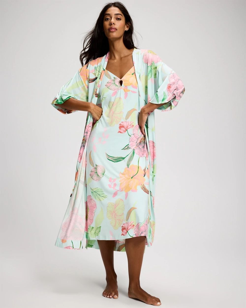 Relaxed Midi Robe