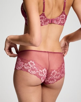 Romantic Lace Hipster Panty click to view larger image.
