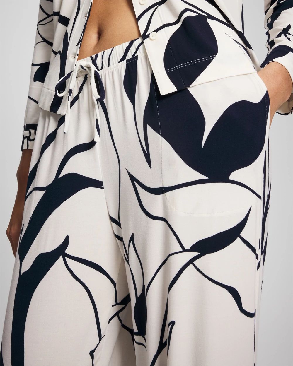 Printed Pajama Pant click to view larger image.