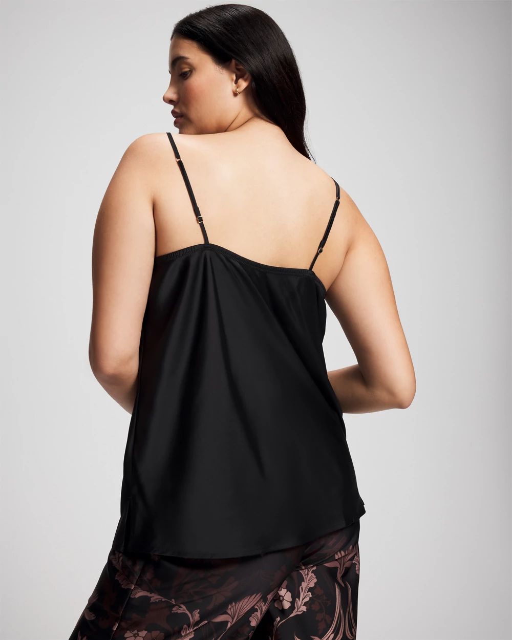 Satin Double Strap Camisole