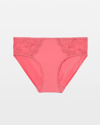 Hipster Panty with Sensuous Embroidery click to view larger image.