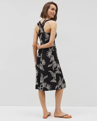 Cross Back Strap Bra Dress click to view larger image.