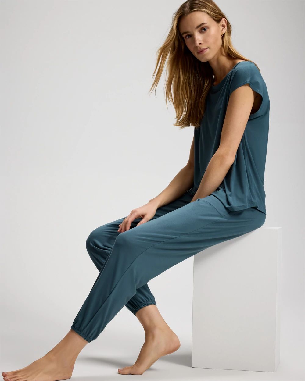 Cool Nights Banded Ankle Pajama Pant