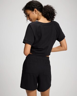 Essential Terry Relaxed Shorts click to view larger image.