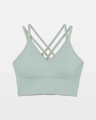 Longline Bra with Strappy Back click to view larger image.