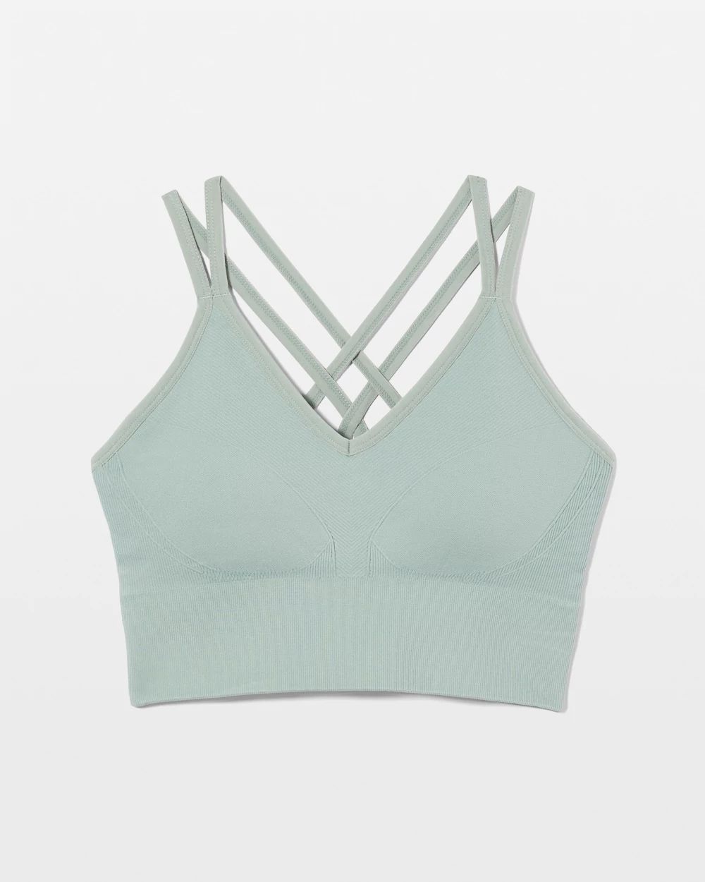 Longline Bra with Strappy Back click to view larger image.