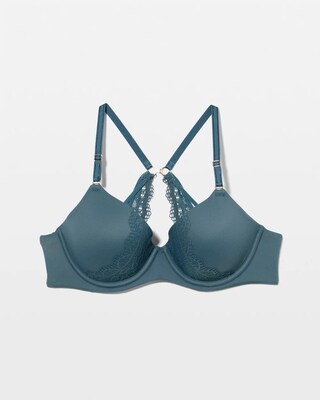 Perfect Coverage Convertible Bra with Lace back click to view larger image.