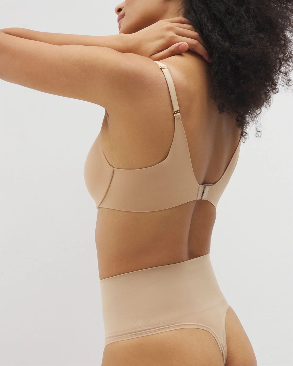 Second Skin by Soma Mid-Level Shaping Seamless Thong click to view larger image.