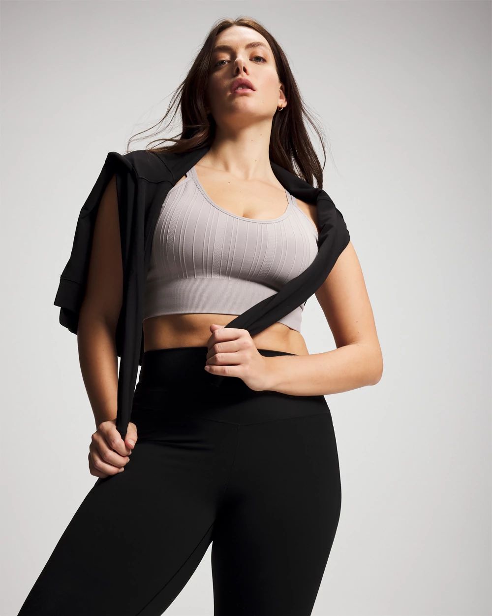 Seamless Bra With Strappy Back click to view larger image.