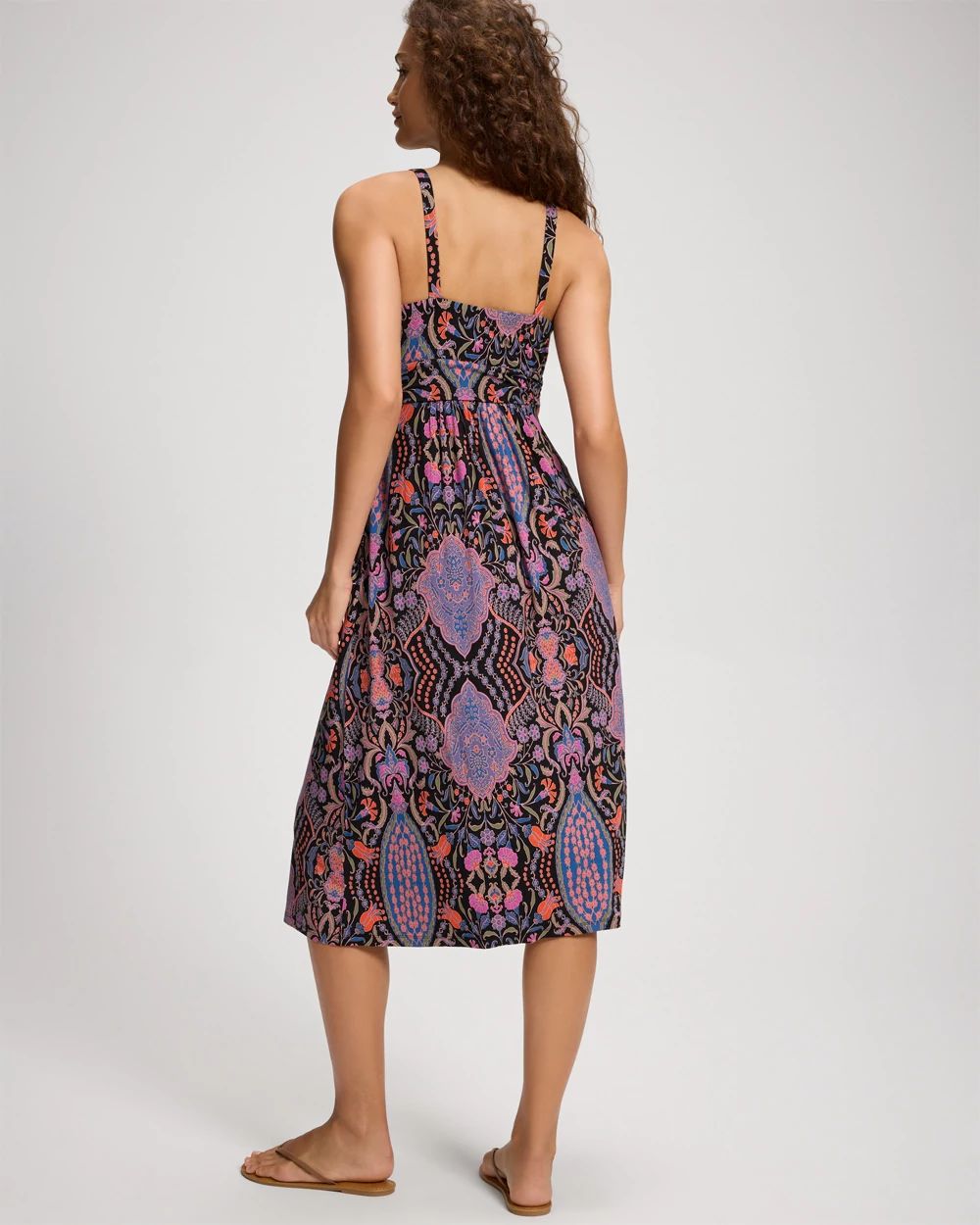 Soft Jersey Surplice Midi Bra Dress