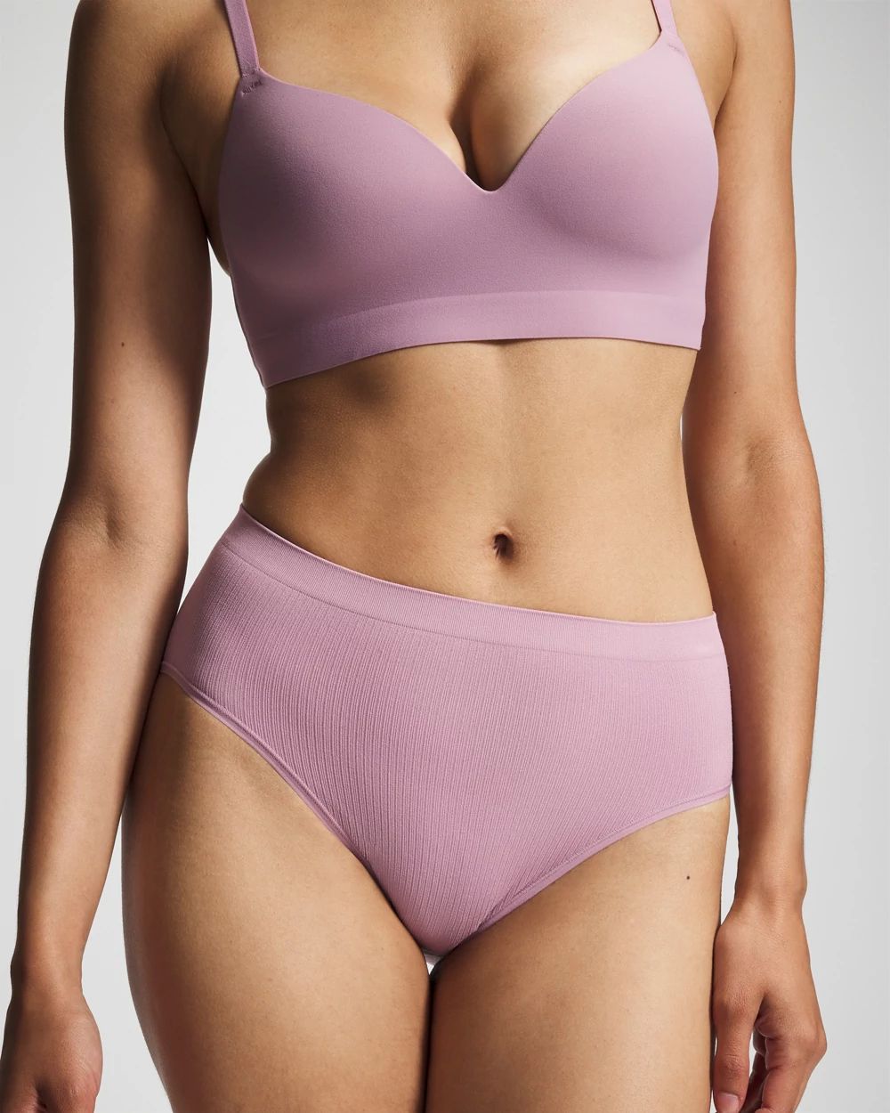 Seamless Rib High-Leg Panty