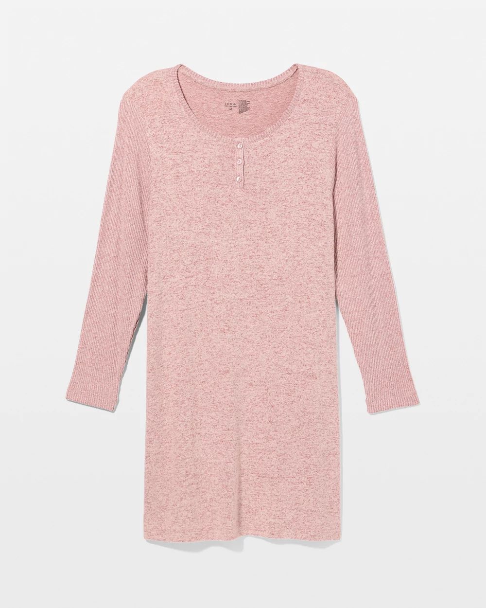Relaxed Long-Sleeve Sleepshirt click to view larger image.