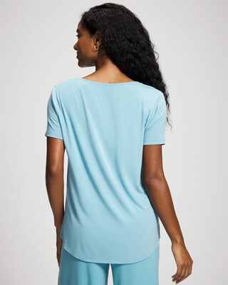 Short Sleeve Pajama Tee click to view larger image.