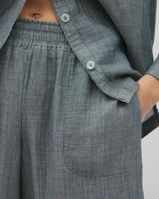 Cotton Gauze Pajama Pant click to view larger image.
