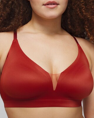 Convertible Bralette with Mesh Trim click to view larger image.
