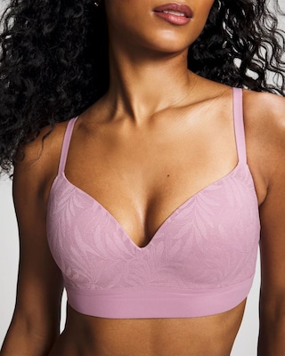 Wireless Bra with Lace click to view larger image.