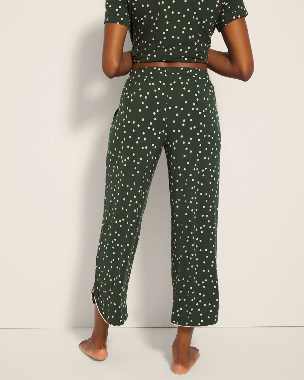 Cool Nights Cropped Pajama Pants
