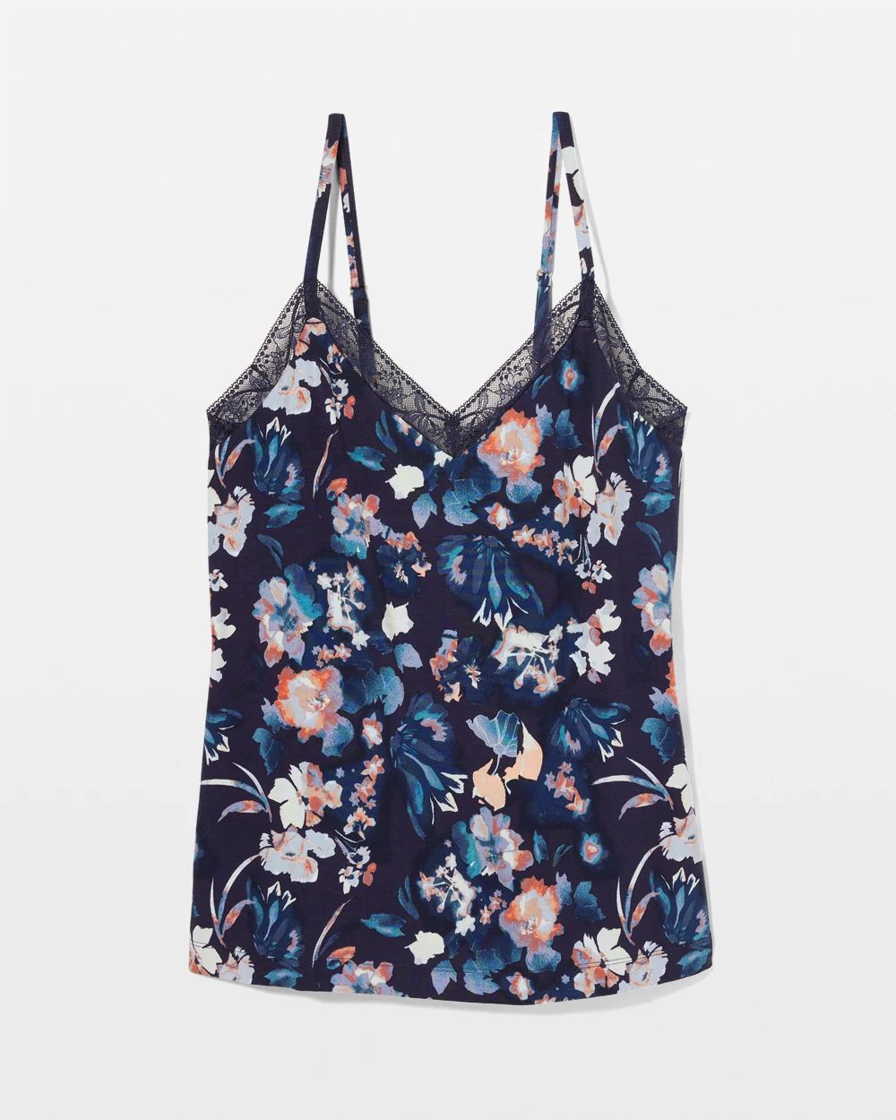 Cool Nights Lace Trim Pajama Cami