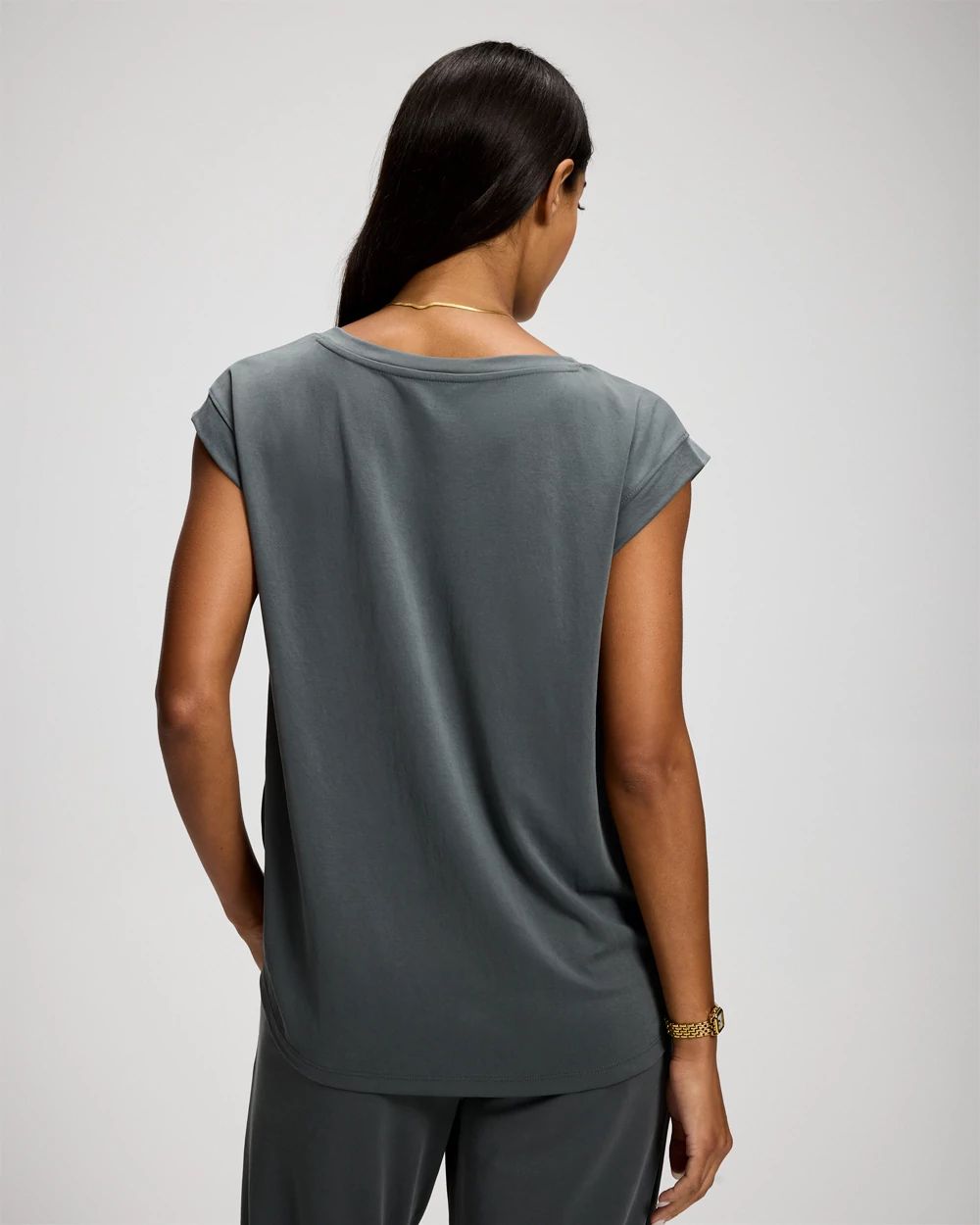 Relaxed Short Sleeve Top click to view larger image.