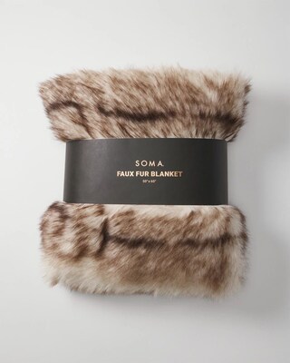 Faux Fur Blanket click to view larger image.