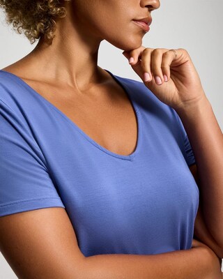 Short Sleeve Pajama Tee click to view larger image.