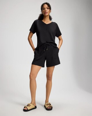 Essential Terry Relaxed Shorts click to view larger image.